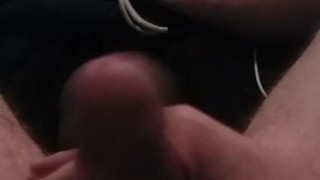 Playing with my hard dick
