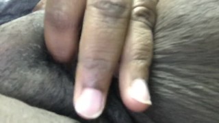 Playing with my pussy @work almost caught