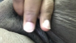 Playing with my pussy @work almost caught
