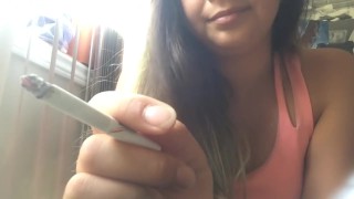 Miss Dee Nicotine Sultry smoking Full Video.