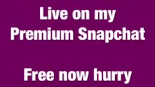 Teacher MILF JOI Snapchat compilation