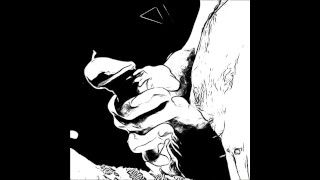 Cartoon cock playing session