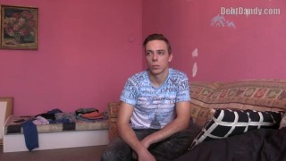  DEBT DANDY 268 - Buff Jock Can't Pay His Rent So Instead Offers Up His Tight Ass