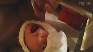 Self Facial & Cum Swallow - Young Guy Cums in His Own Mouth