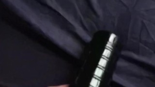 Solo Male fucking fleshlight and cumshot