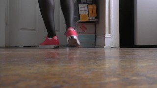 Giant Unaware Sneakers (slow-mo)