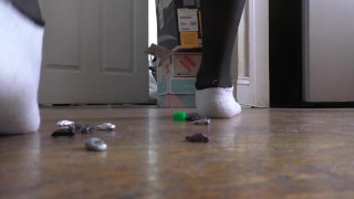 Tinies vs my Colossal Socks