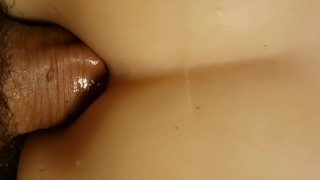 Anal creampie