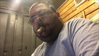 closeup cigar