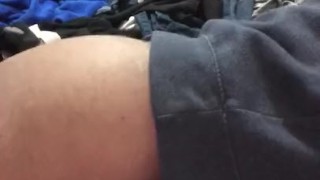 Humping and cumming on my bed.