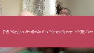 BBW Milly Dae Masturbates On The Bathroom Floor Teaser