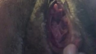 Cumming up doggie style