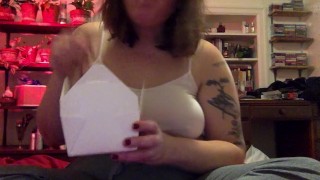 Chubby Feedee Eating Dessert