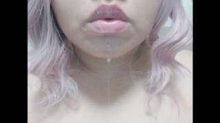 ASMR. Seductive Moaning and Panting As I Cum. (Drool Fetish)