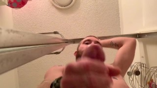 Big soapy white cock