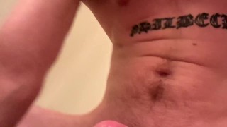 Big soapy white cock