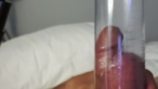 Pumping dick and balls