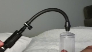 Pumping dick and balls