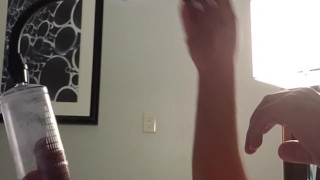 Pumping dick and balls