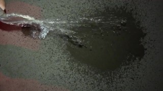 Public walmart piss