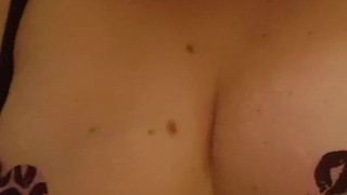 Hot girl sucking pink dildo passionately 1