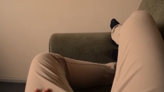 Wife shows friend's creampie after shower