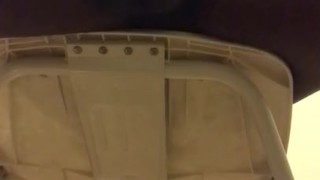 Watch my dick grow as I finish smoking and watch porn