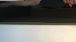 Quickie fuck right before going to work. 3 minute wife fuck POV