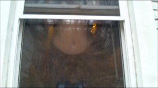 flashing in window (outside perspective)