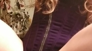 Milf loves her dildo machine -