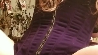 Milf loves her dildo machine - double penetration