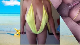 Summer time of swimsuit