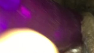 Bbw plays with wet pussy