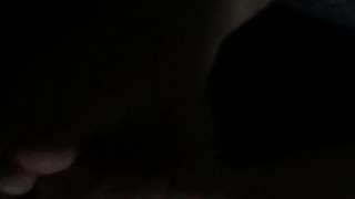 Using my feet to jerk my buds cock