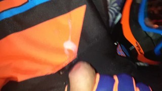 EGLAN PLAY IN MOTOCROSS SUIT