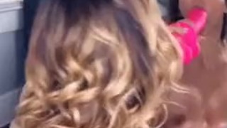 Slut MILF fills her holes and stretches her gaping ass live on Snapcha