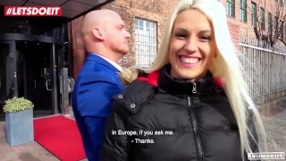 Big Titted tourist fucked by German stud