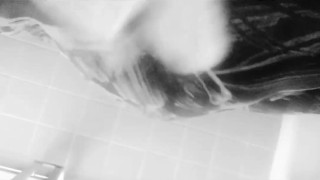 Soapy wet black girl