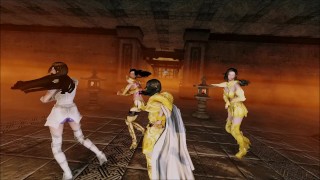 Elder Scrolls V Skyrim mmd Dance Crying (saint ver)
