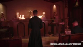 Priests Fucking in Chapel! Casey Everett Slammed by Fx Rios in REPENT