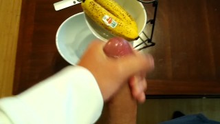 I Cummed on My Roommate's Banana Rionia
