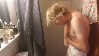 morning diaper change