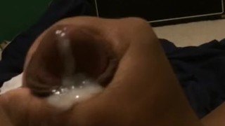 Early morning masturbation before work
