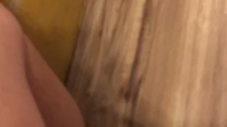 Stroking my cock round 2;)