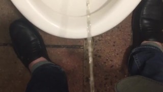 Boy pissing