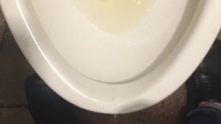 Boy pissing