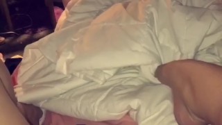 Chubby girl and her vibrator