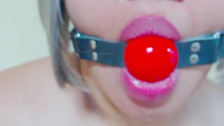 ASMR Sensual Ball Gag Moans
