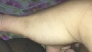 Dripping Wet Ebony Teen Pussy