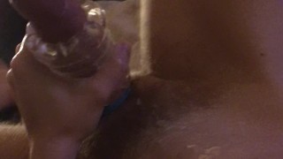 Ultra sexy cumshot with cockrings, fleshlight quickshot and anal plug !